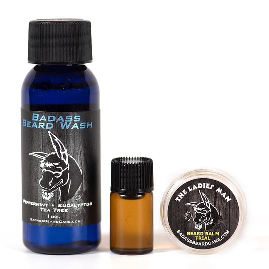 Sample Pack - Oil, Balm, and Beard Wash