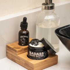 Beard Care Kit from Badass Beard Care featuring Beard Oil and Beard Butter