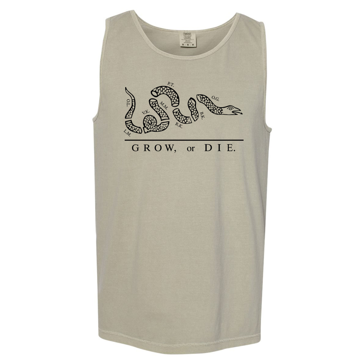Grow or Die Tank - Sandstone