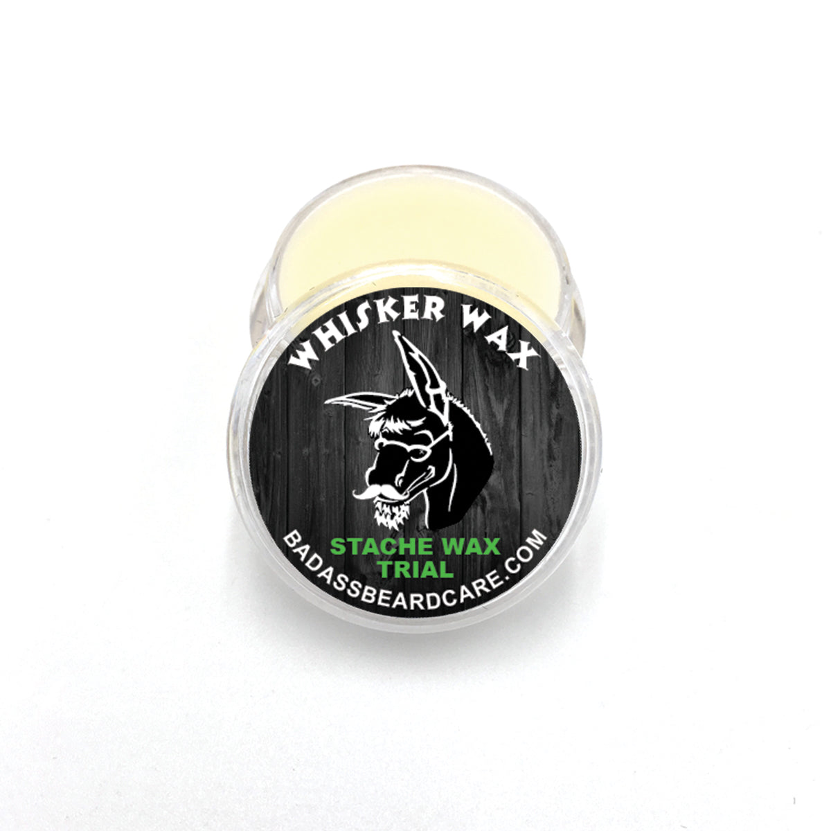 mustache wax trial, badass beard care