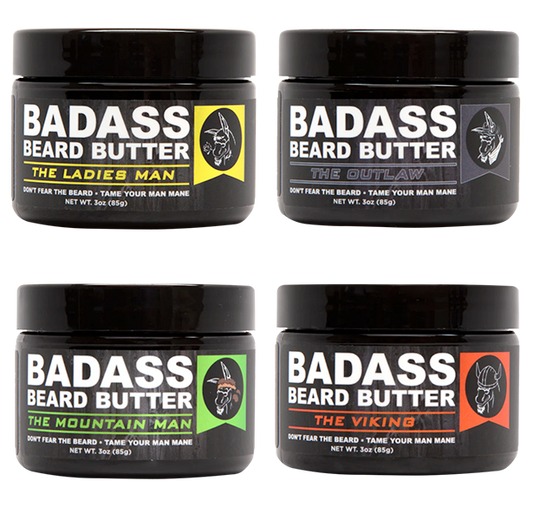 Badass Beard Butter 4 Pack