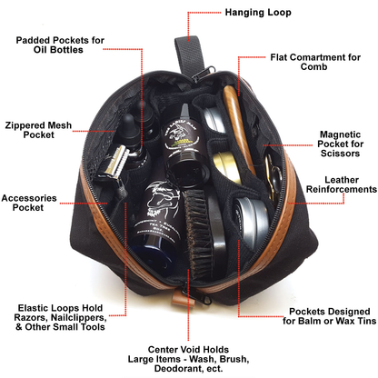 The Loaded Badass Canvas Travel Bag